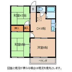 コーポ富里の物件間取画像